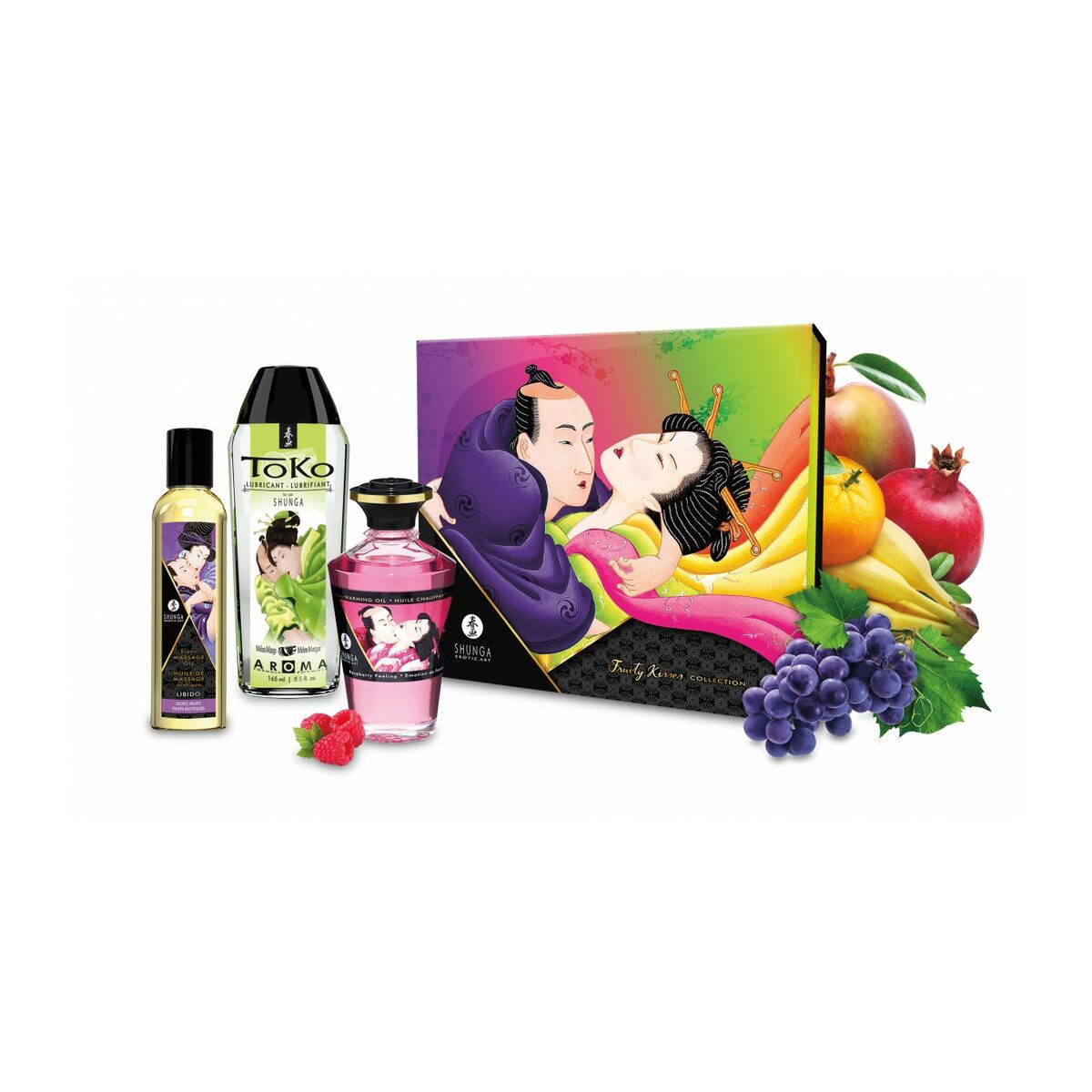 Kit Piacere Grande Shunga Fruity Kisses 2 M0406174_0