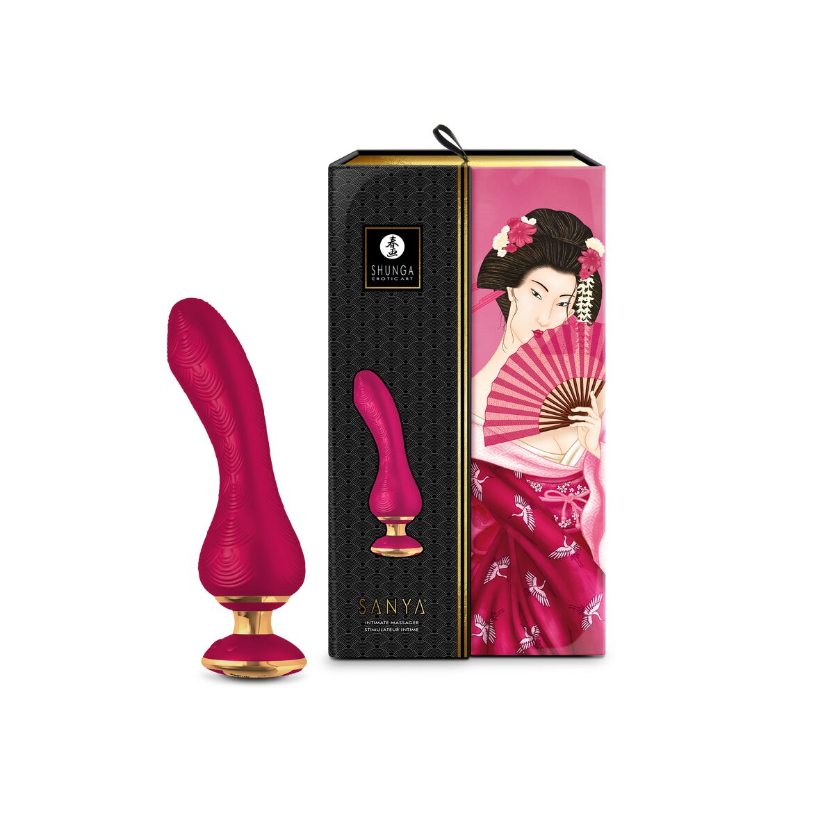 Massaggiatore Shunga Sanya Rosso Fucsia 7 S9401139_5