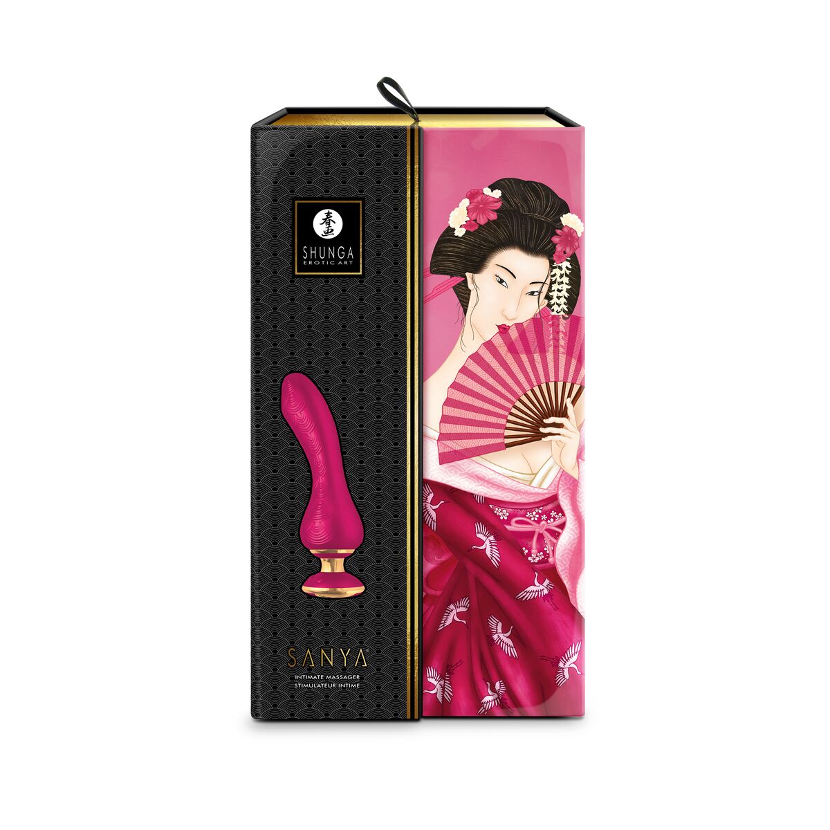Massaggiatore Shunga Sanya Rosso Fucsia 10 S9401139_8