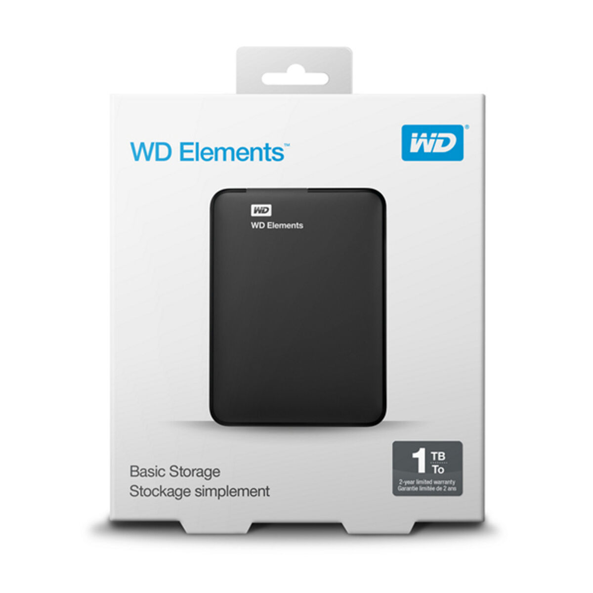 Hard Disk Esterno Western Digital WDBUZG0010BBK-WESN Nero 1 TB 2.5" 5000 Mb/s 4 S0437123_2