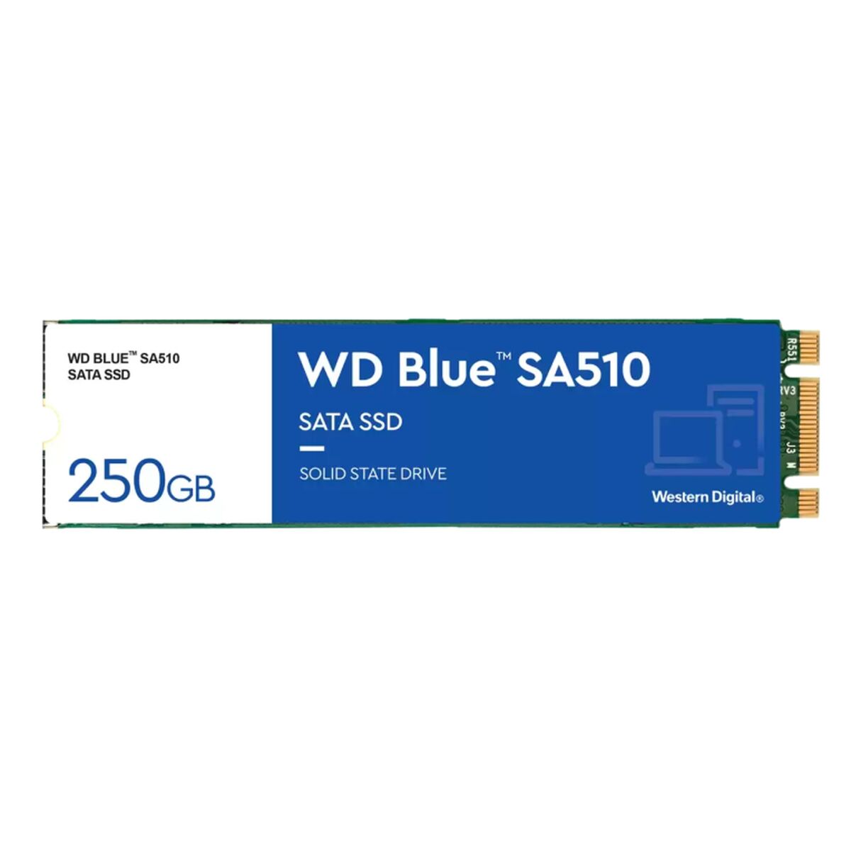 Hard Disk Western Digital SA510 250 GB Azzurro 2 S5616190_0