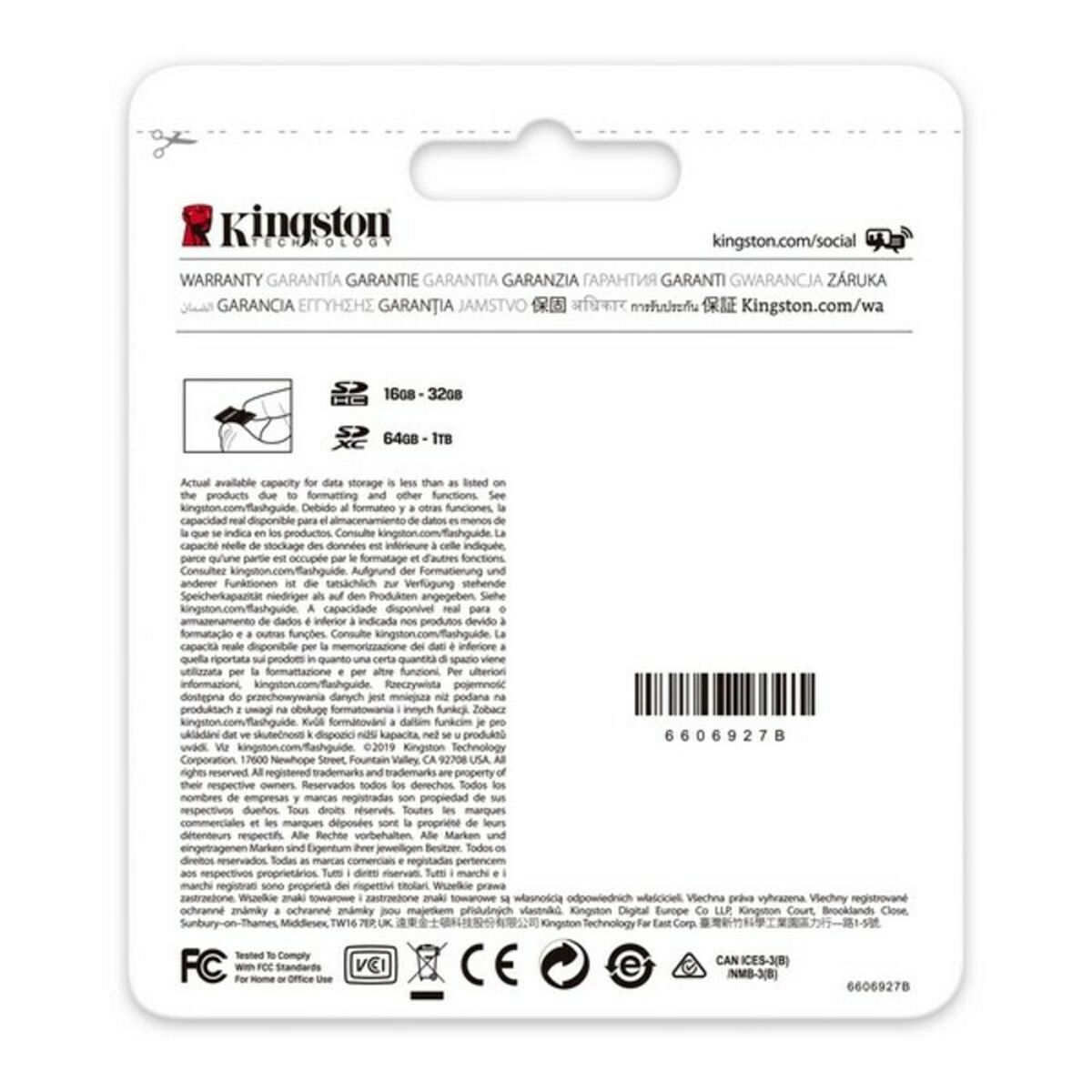 Scheda Di Memoria SD Kingston Canvas Select Plus Nero 256 GB 5 S7759375_3