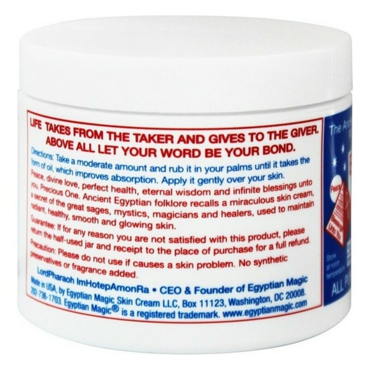 Crema Viso Egyptian Magic Skin Egyptian Magic (118 ml) 3 S0583542_1