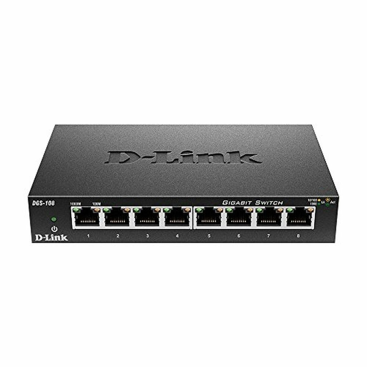 Switch D-Link DGS-108/E 16 Gbps 2 S7114615_0