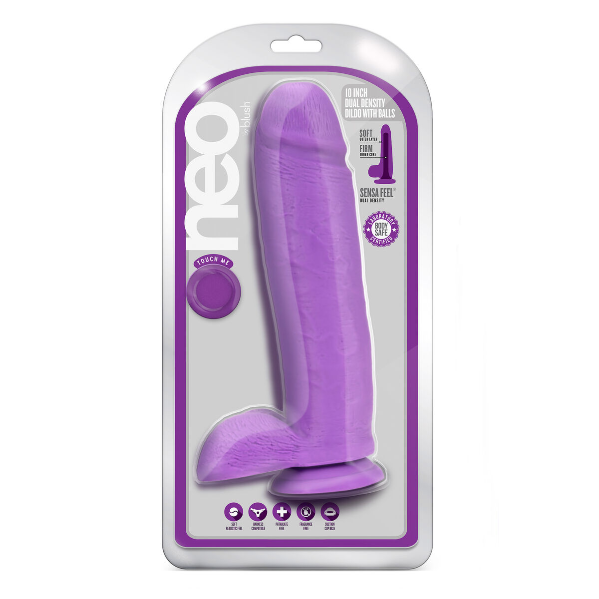 Dildo Realistico Blush Neo PVC Ø 5,7 cm (21,6 cm) 7 S9402313_5