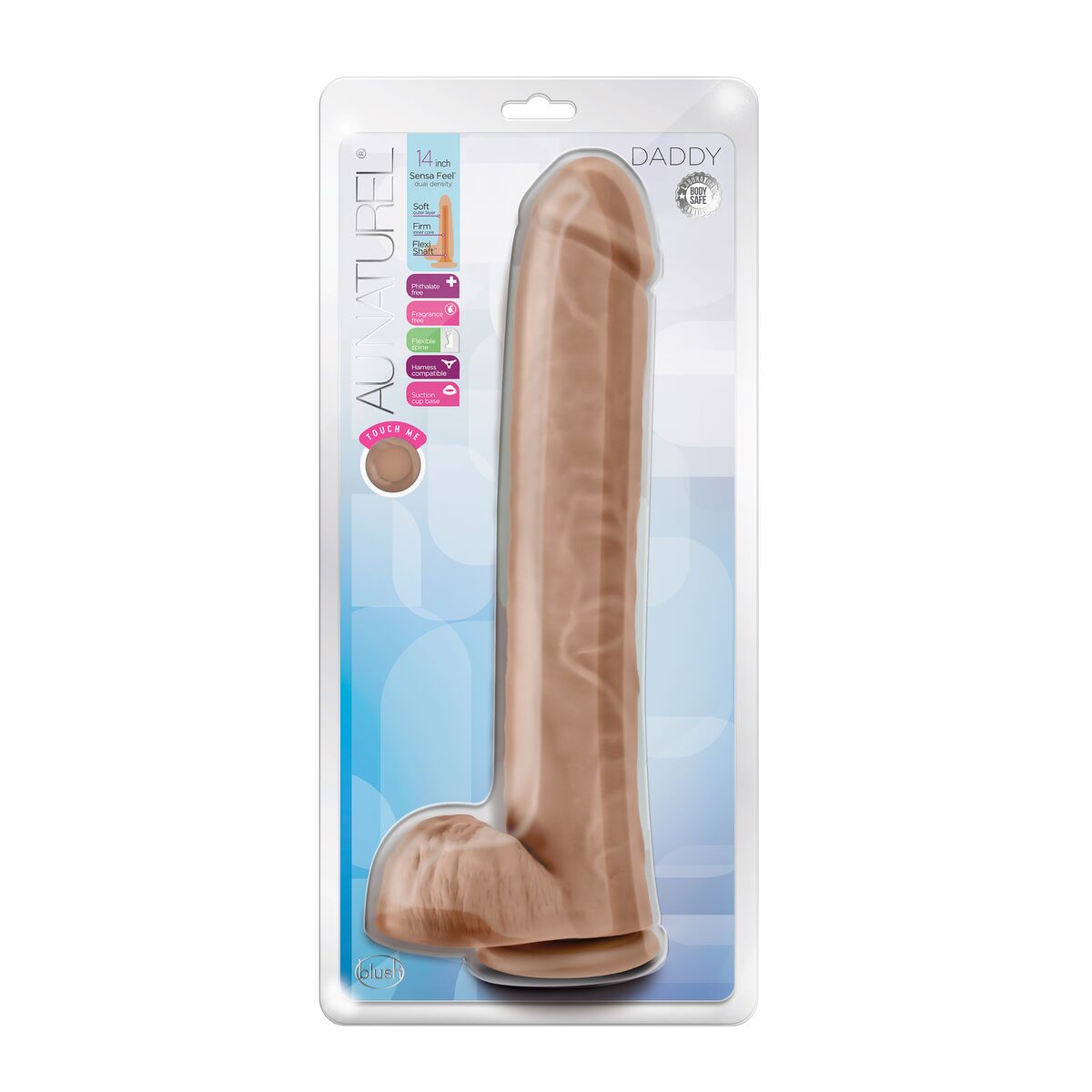 Dildo Realistico Blush Au Naturel TPE Ø 6,3 cm 12 S9402438_10