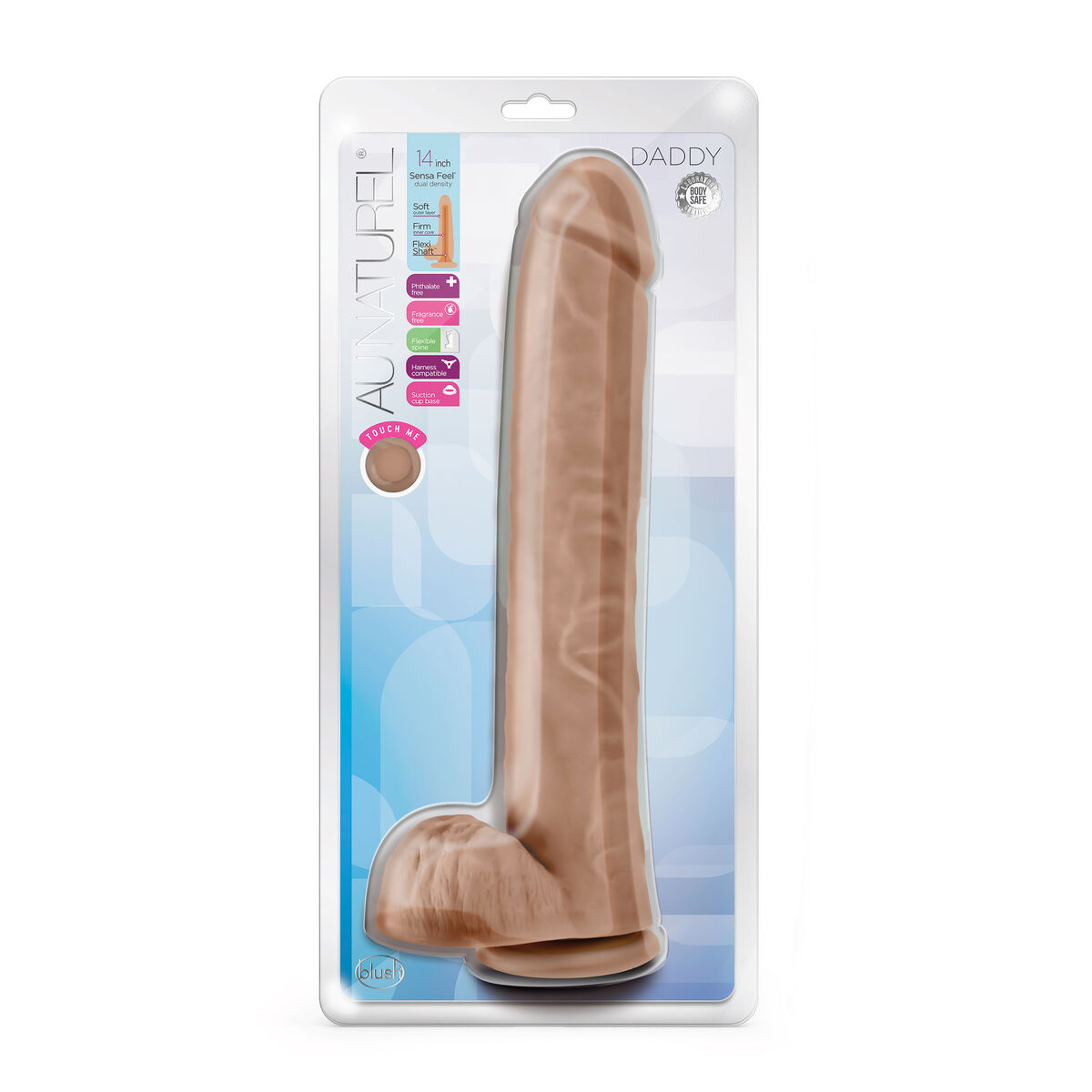 Dildo Realistico Blush Au Naturel TPE Ø 6,3 cm 11 S9402438_9