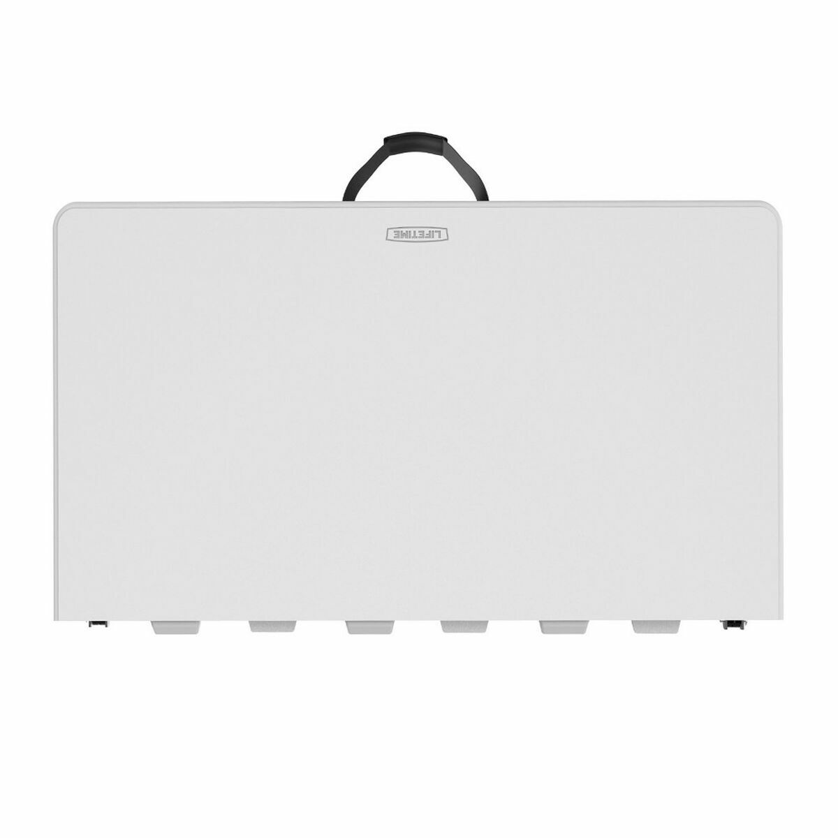 Tavolo Pieghevole Lifetime Bianco Quadrato Acciaio Plastica 94 x 94 x 74 cm 3 S2433539_1