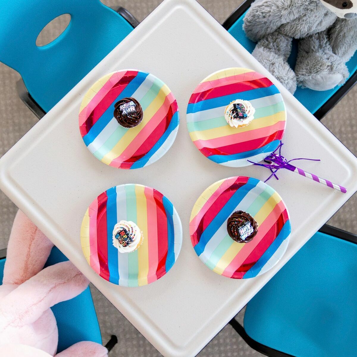 Tavolo per Bambini Lifetime Pieghevole Bianco Acciaio Plastica 61 x 61 x 53,5 cm 7 S2433546_5