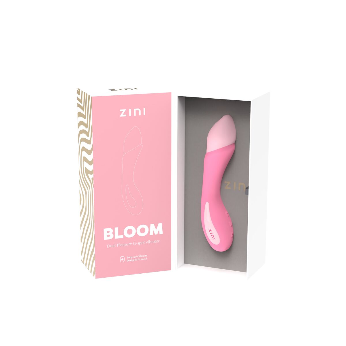 Vibratore per il Punto-G ZINI Rosa 7 S9405388_5