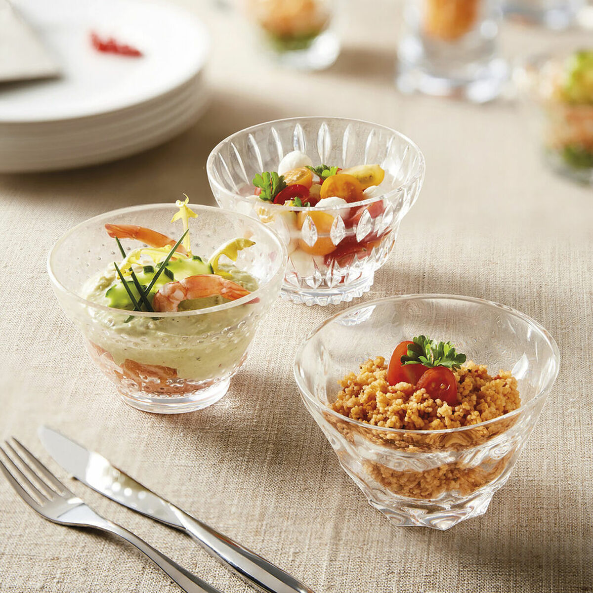 Coppa per Gelati e Frullati Arcoroc Maeva Vintage Trasparente 6 Unità 20 cl 3 S2703822_1