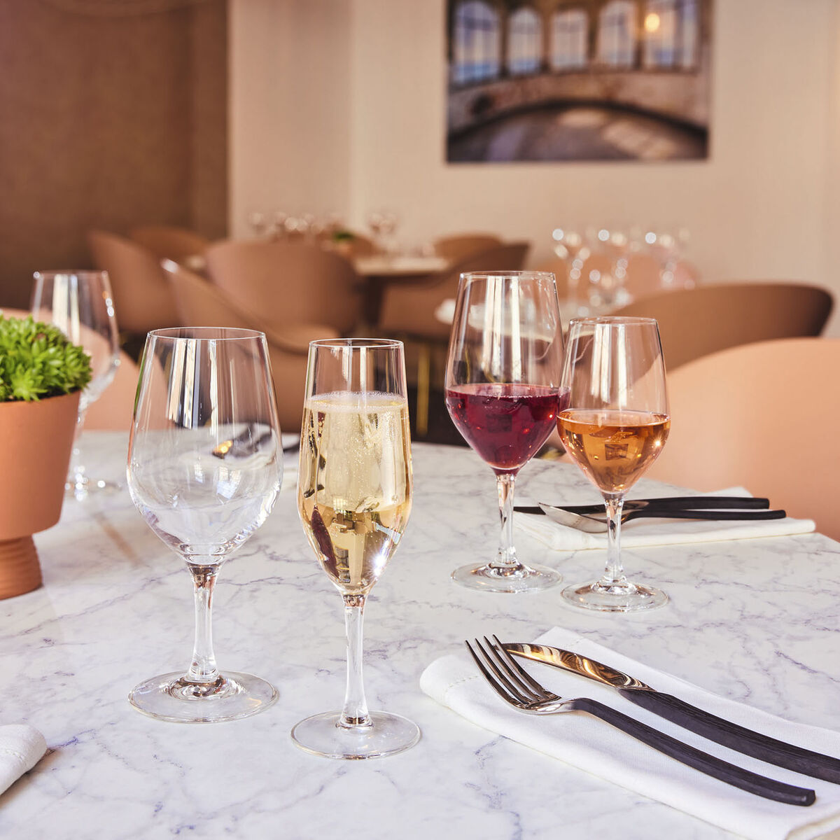 Set di calici da vino Chef&Sommelier Evidence Trasparente Vetro 350 ml Vino (6 Unità) 5 S2710784_3