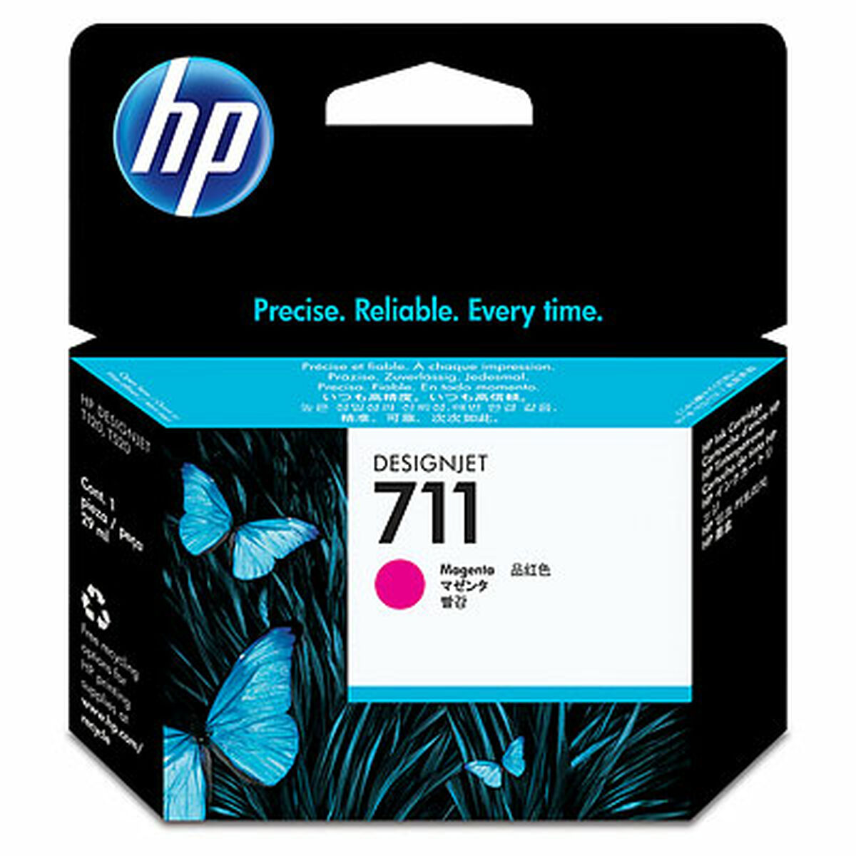Cartuccia ad Inchiostro Originale HP HP 711 Magenta 2 M0509725_0