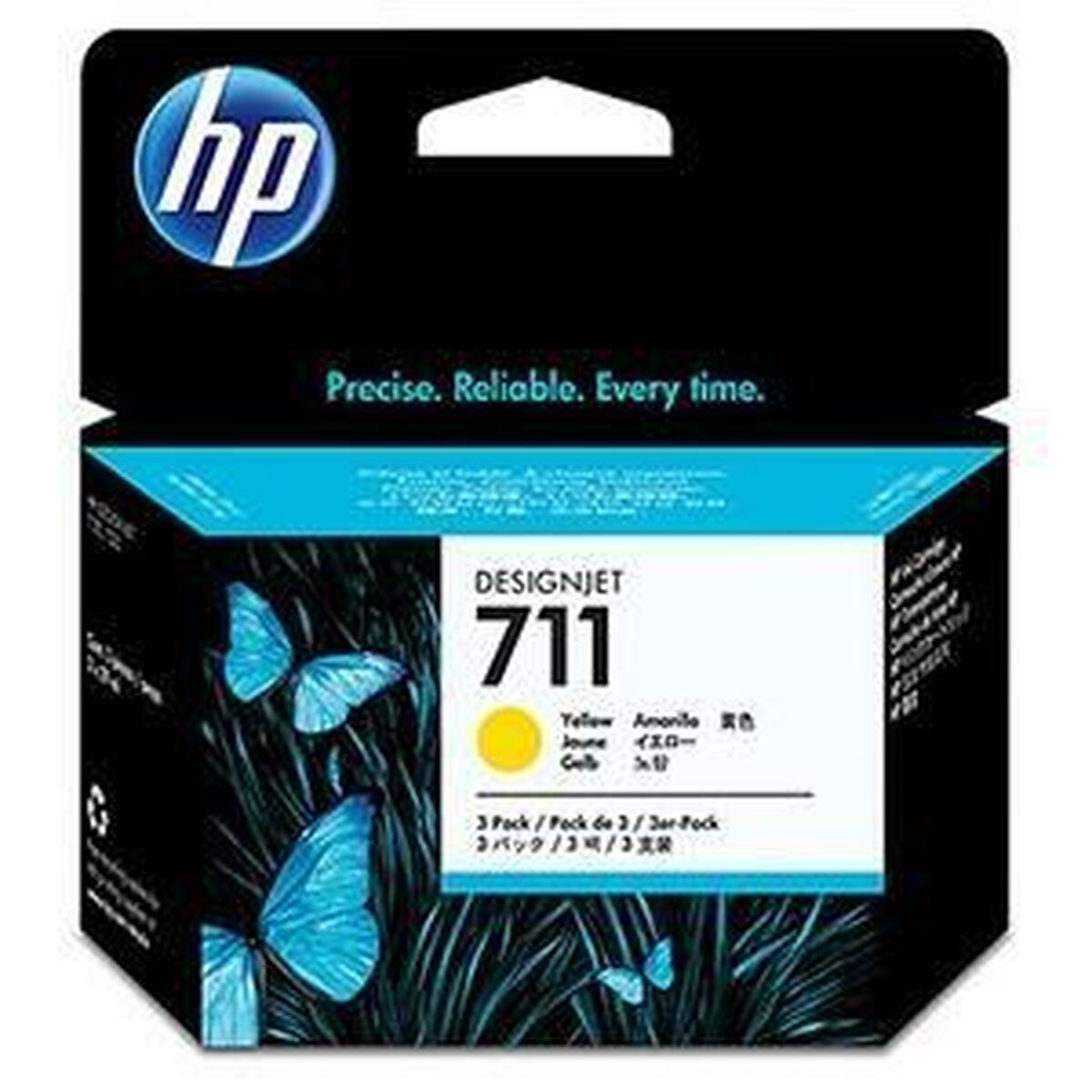 Cartuccia ad Inchiostro Originale HP HP 711 Giallo 2 S8409944_0
