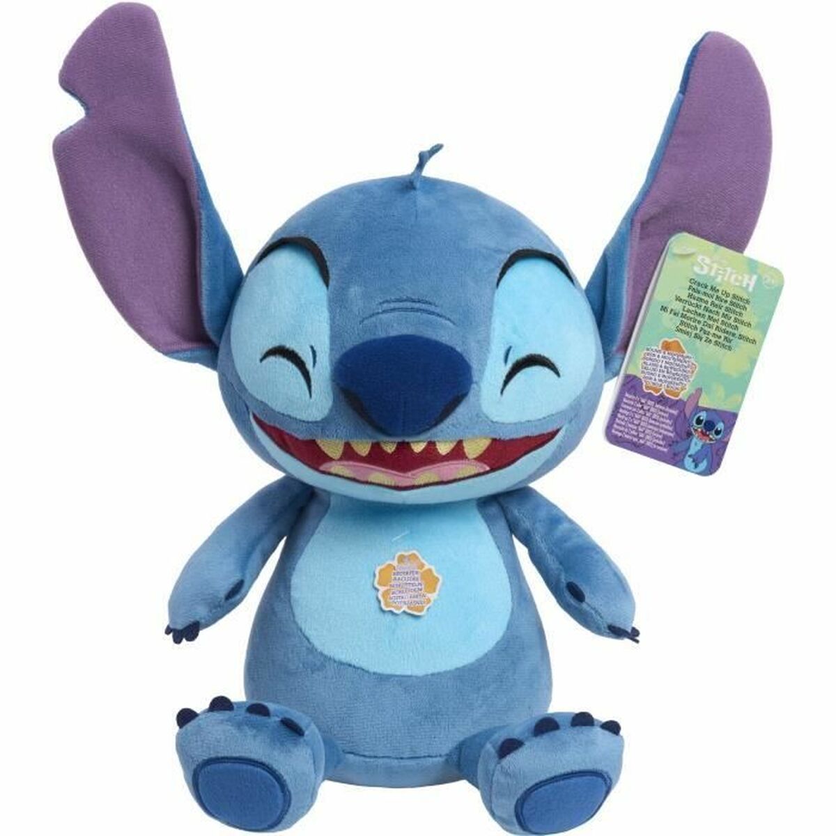 Peluche Stitch Laughs and Trembles 25 cm Multicolore 2 S71010170_0