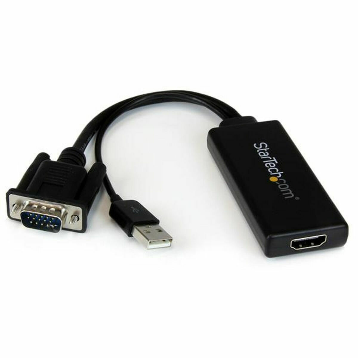 Adattatore HDMI con VGA Startech VGA2HDU Nero 2 S7770284_0