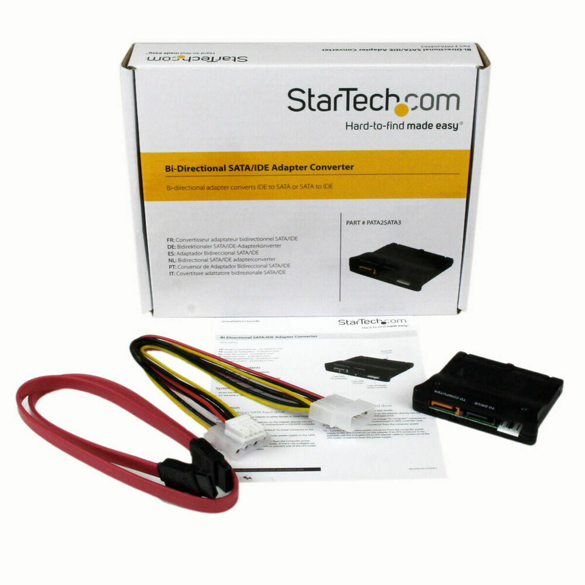 Adattatore SATA Startech PATA2SATA3 3 S7754616_1