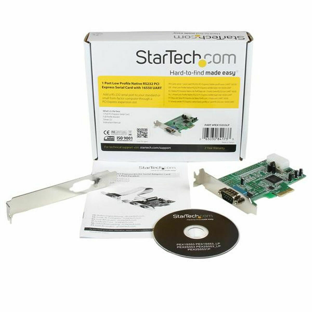 Scheda PCI Startech PEX1S553LP 3 S7755268_1