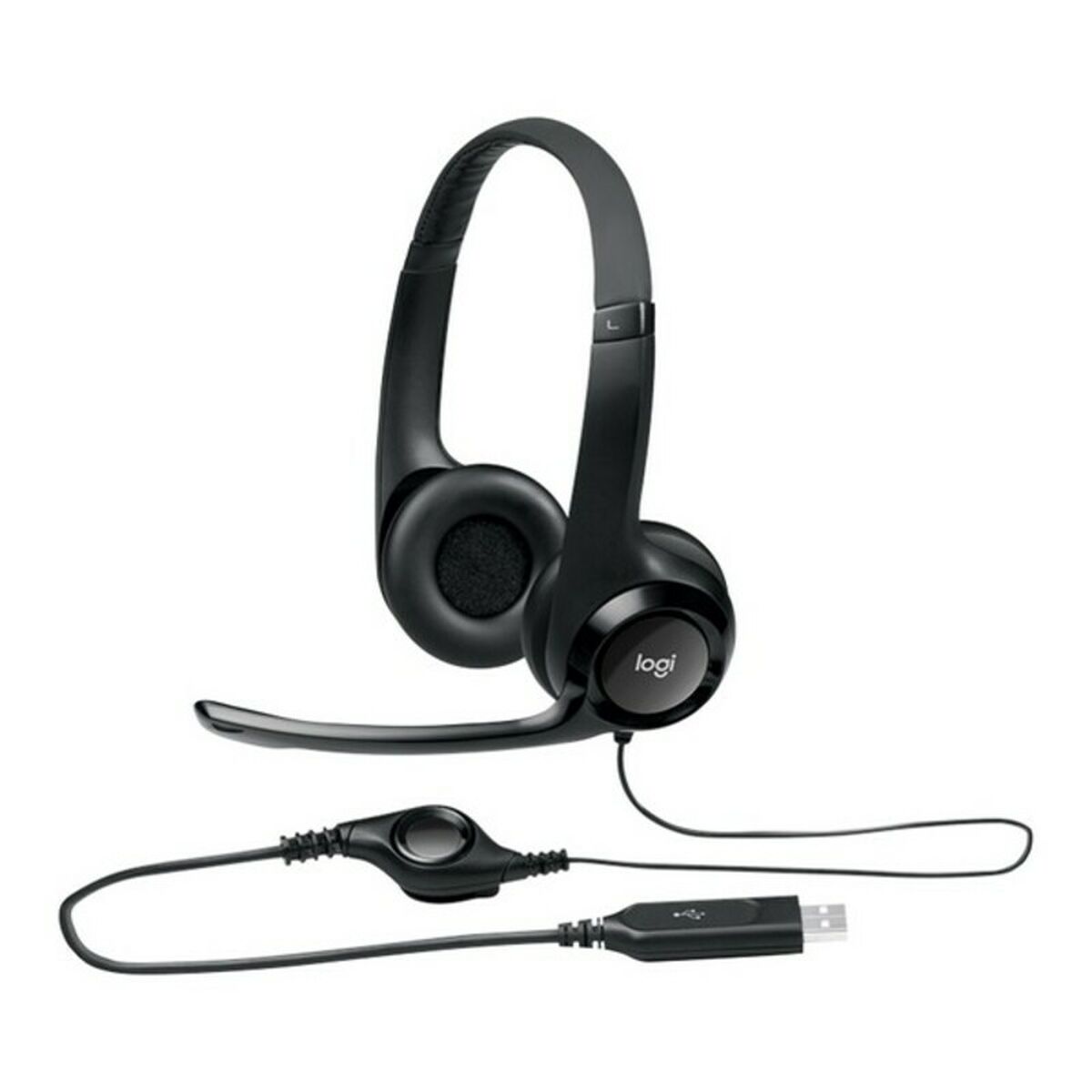 Auricolari con Microfono Logitech 981-000406 Nero 4 S9120014_2