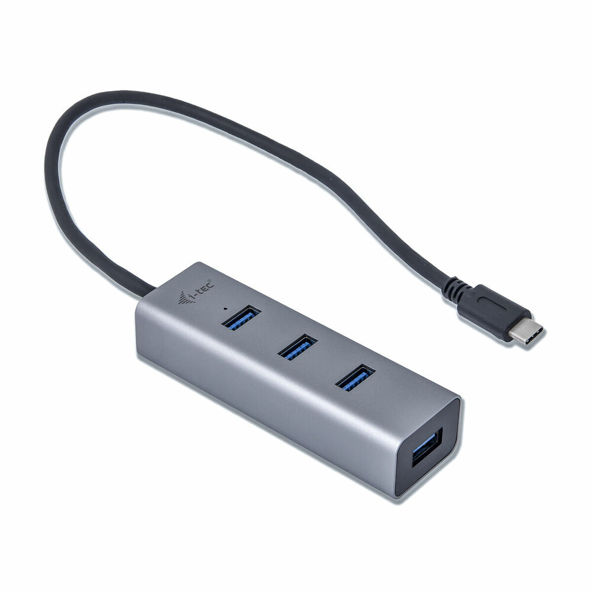 Hub USB i-Tec C31HUBMETAL403 USB x 4 Grigio Nero 3 S7783143_1