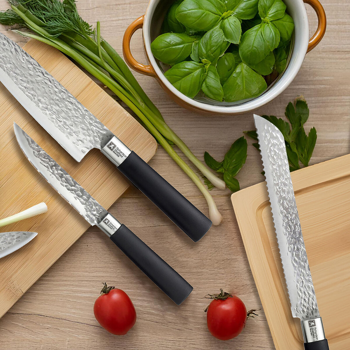 Coltello per il Pane Richardson Sheffield Katana Metallo Bachelite 20,5 cm (6 Unità) 3 S2712399_1