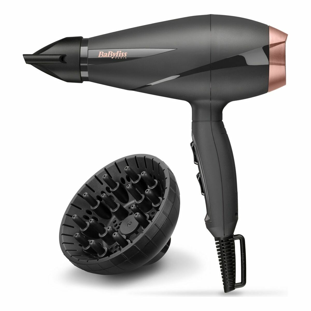 Phon Babyliss Smooth Pro 2100 Nero Rosa Monocromatica 2100 W 2 S9100872_0