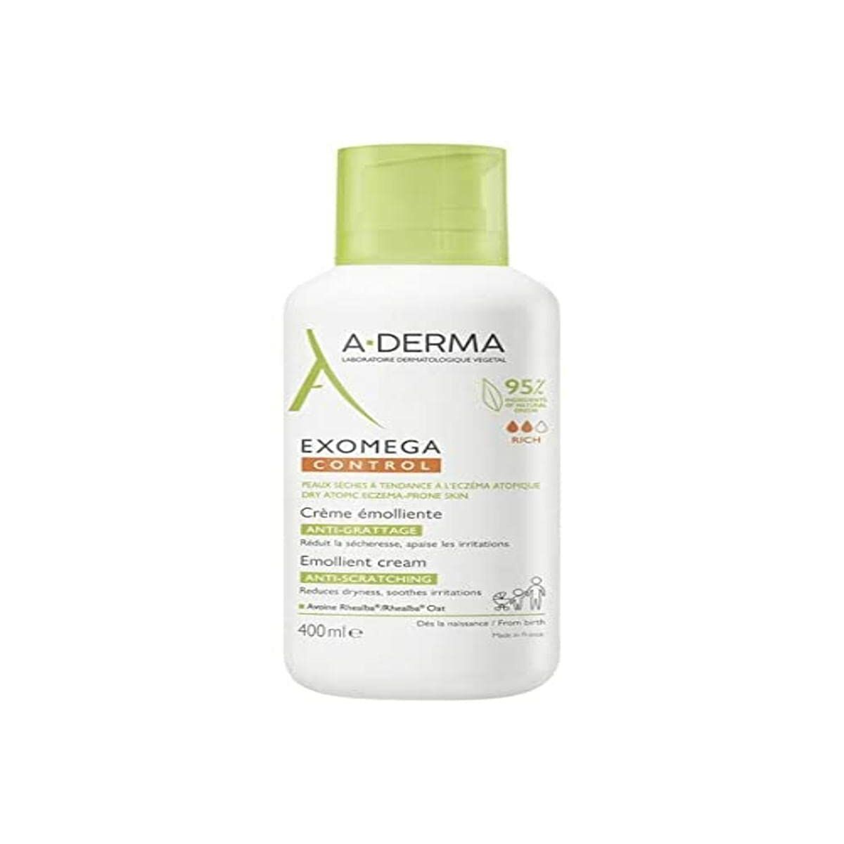 Crema Riparatrice per Bambini A-Derma Exomega Control 400 ml 2 S05104596_0