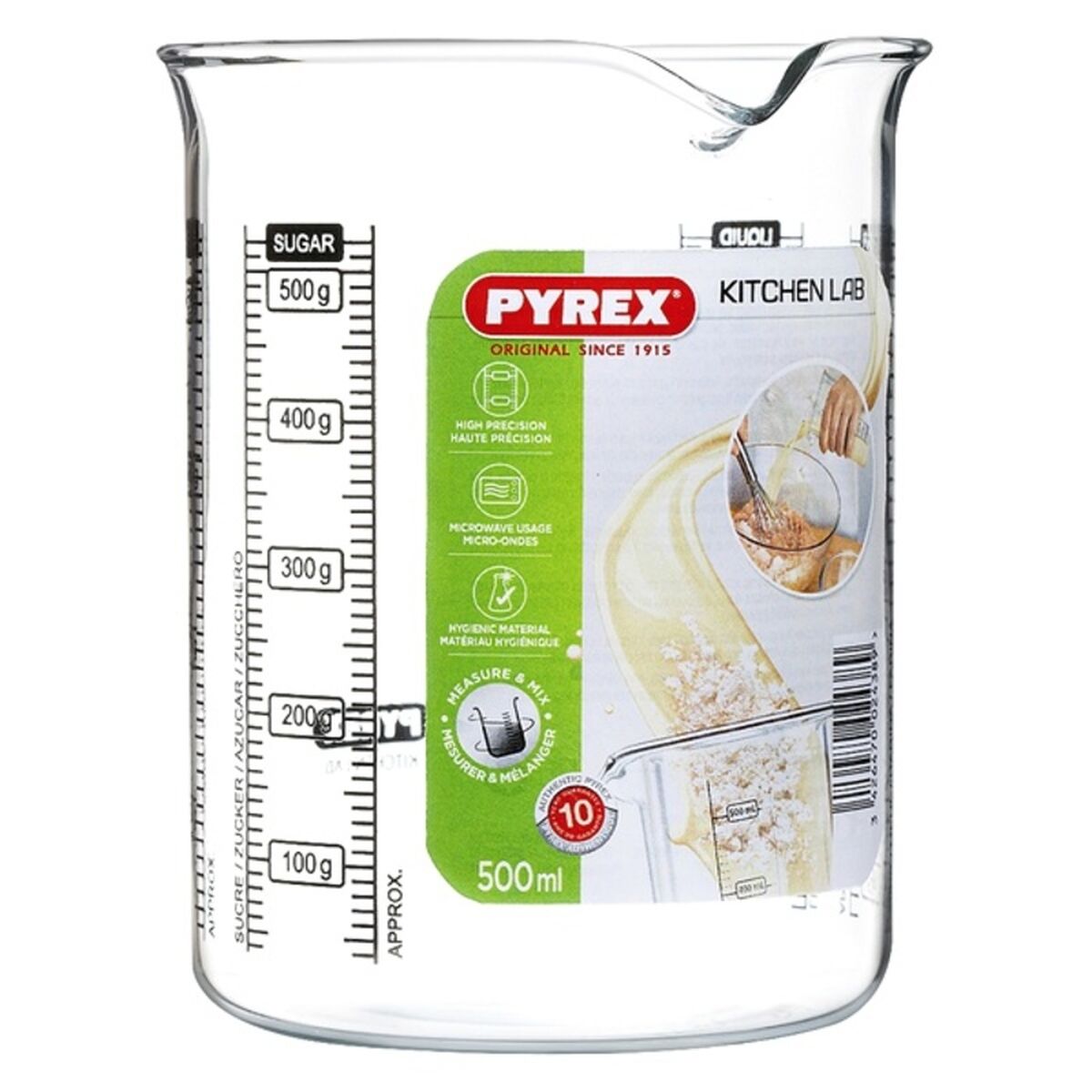 Bicchiere dosatore Pyrex Kitchen Lab Vetro 3 S2701928_1