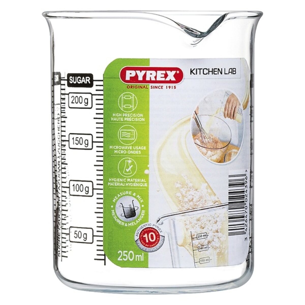 Bicchiere dosatore Pyrex Kitchen Lab Vetro 2 S2701928_0