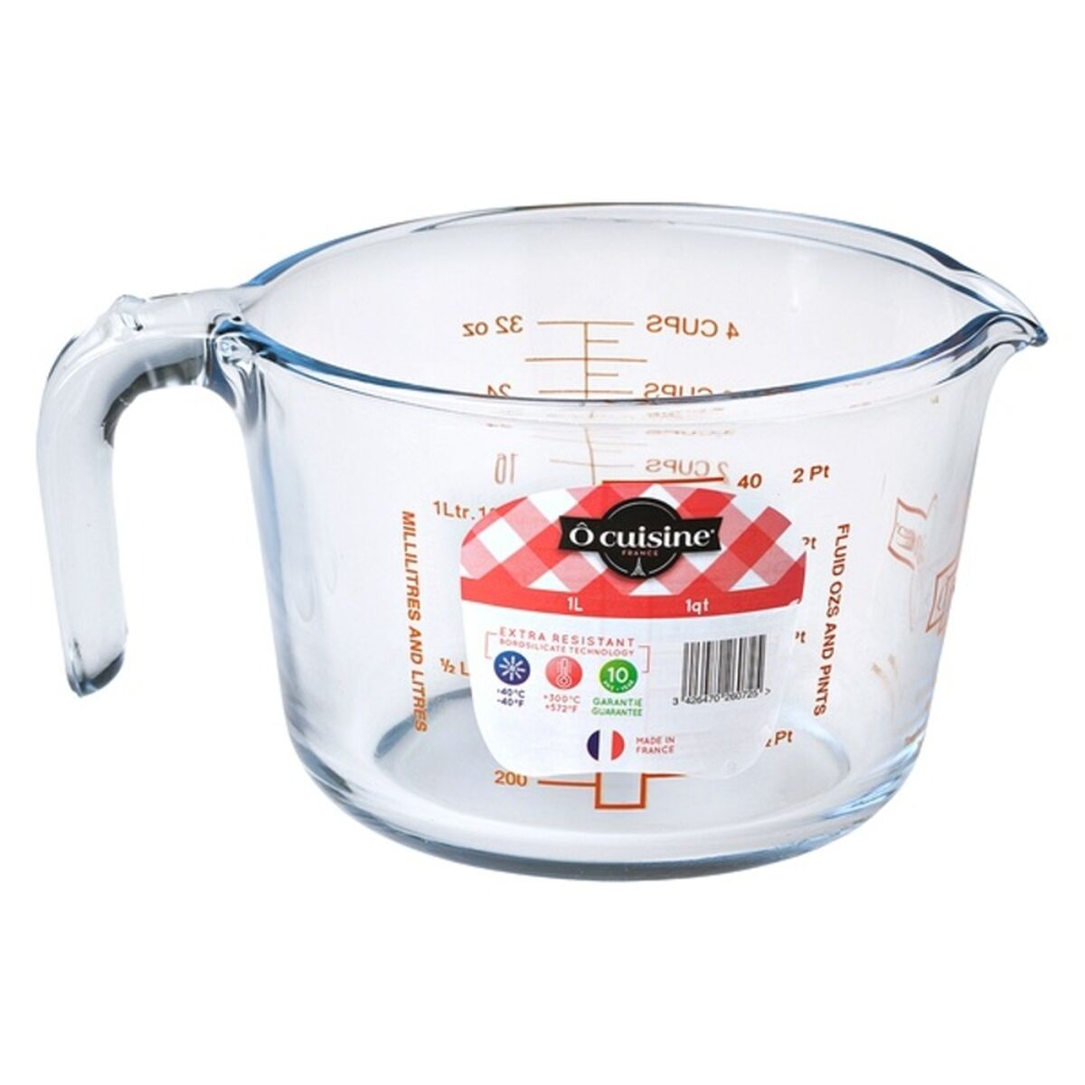 Caraffa Dosatrice Ô Cuisine Trasparente Vetro 5 S2701929_3