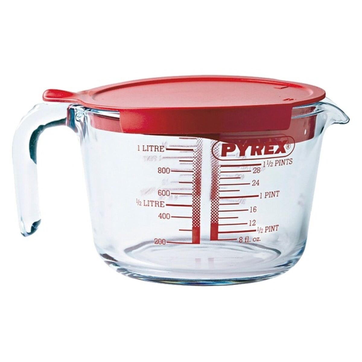 Caraffa Dosatrice Pyrex Classic Trasparente Vetro (1L) 2 S2700359_0