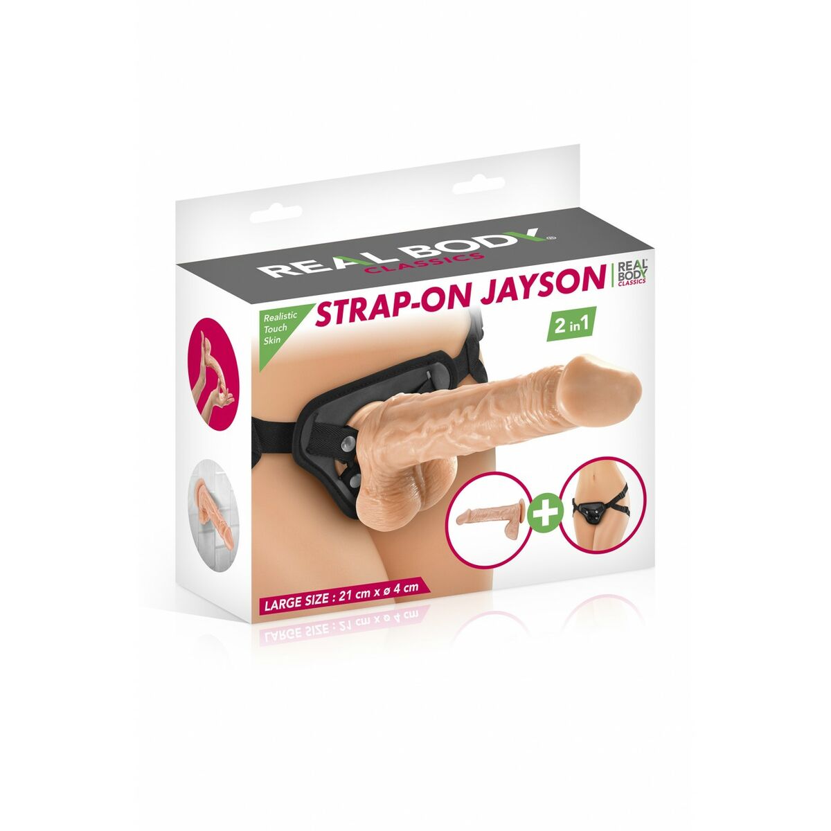 Dildo Indossabile Real Body Jayson 21 cm 3 M0405066_1