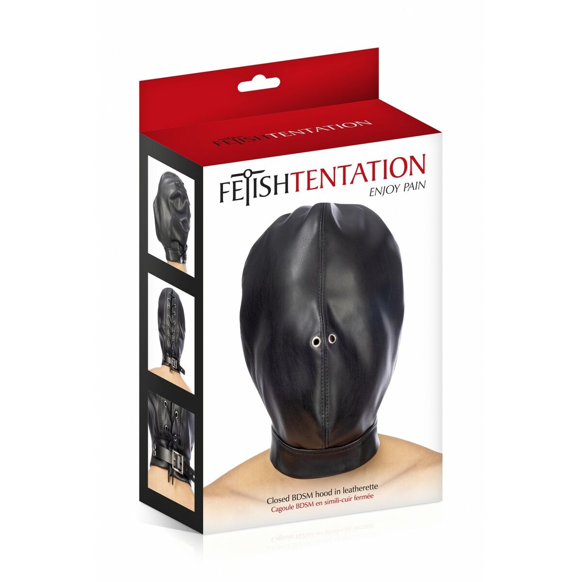Maschera Fetish Tentation Nero 3 M0404821_1