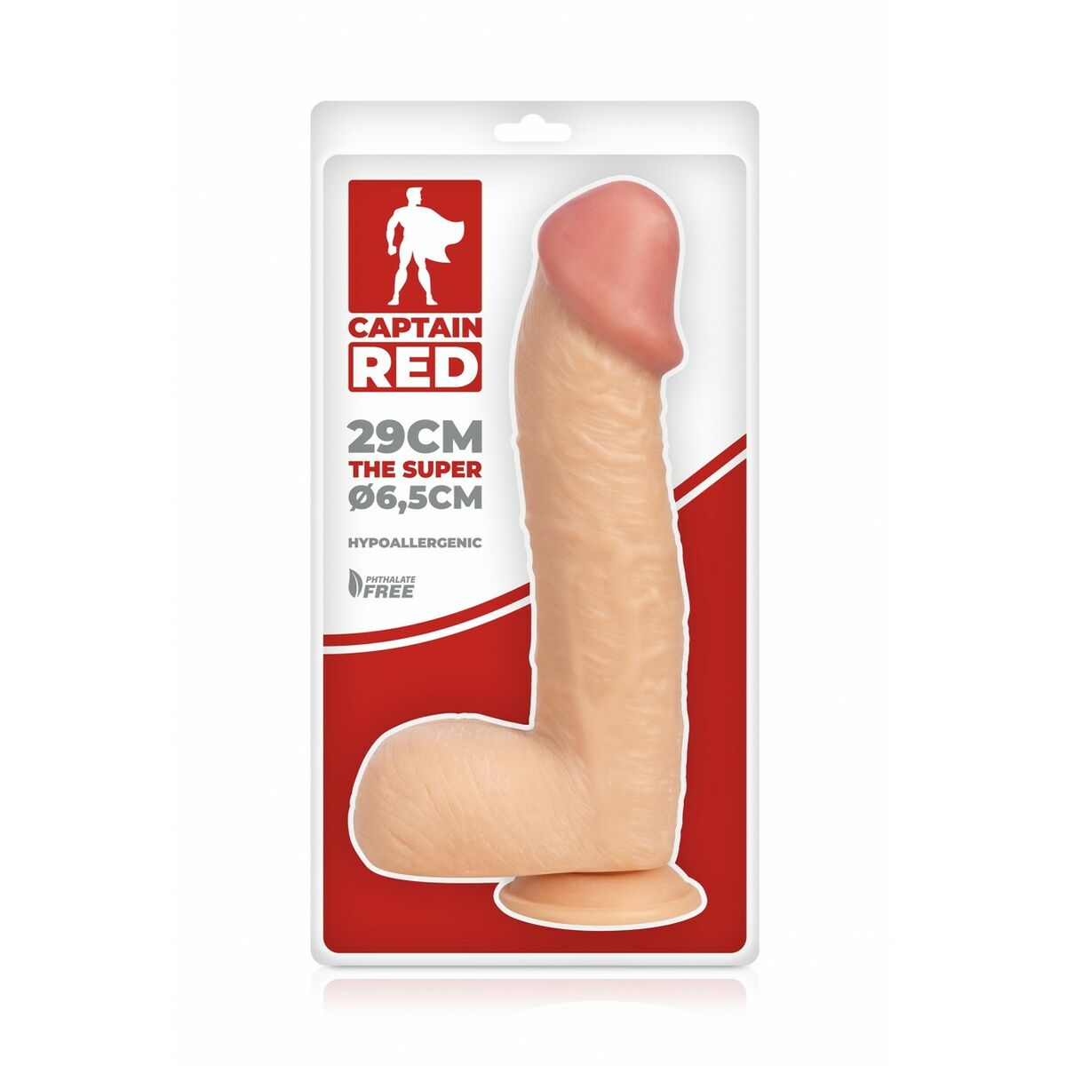 Dildo Realistico Captain Red 30 cm 3 M0403119_1