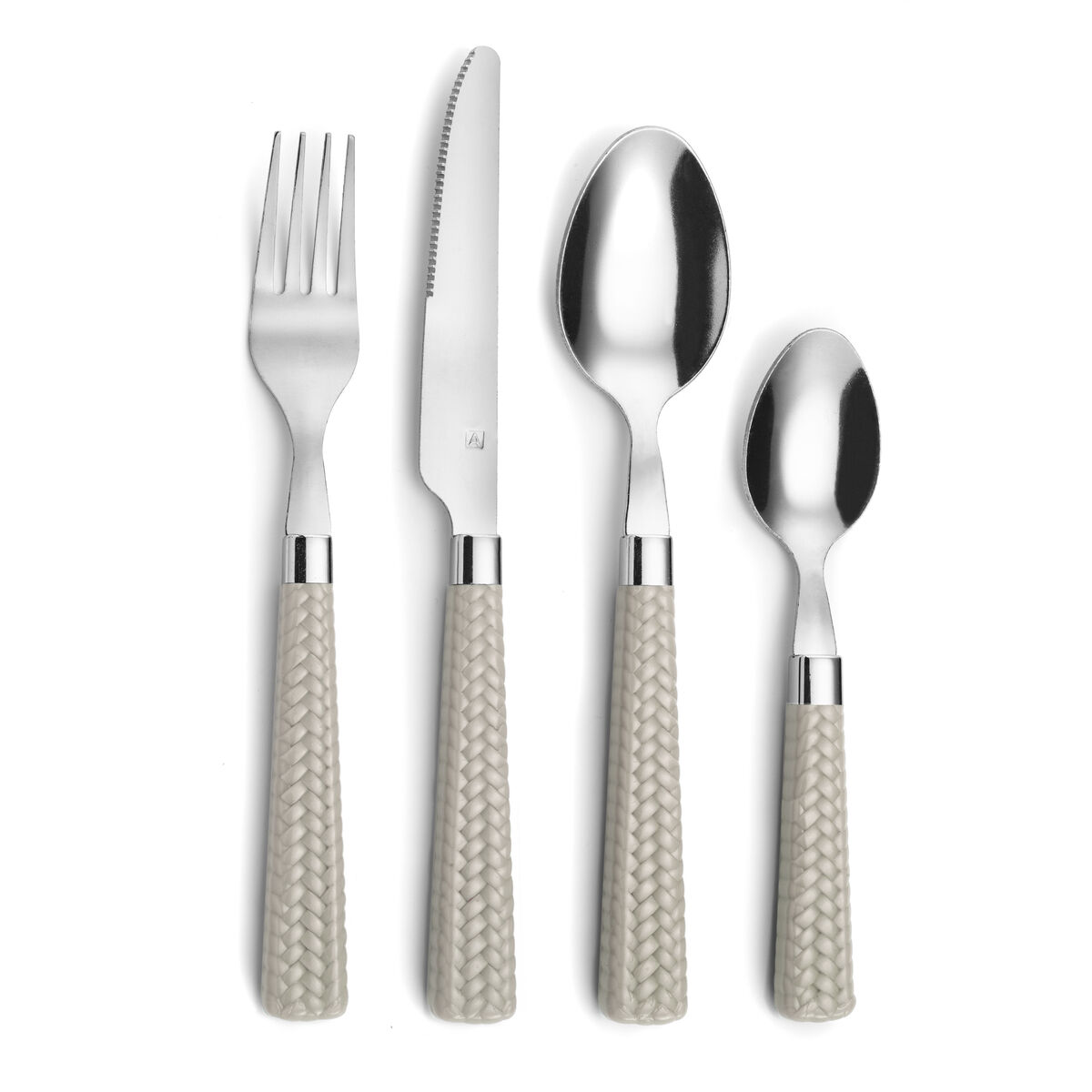 Set di Posate Amefa Paille Grigio 24 Unità Metallo 2 S2706047_0