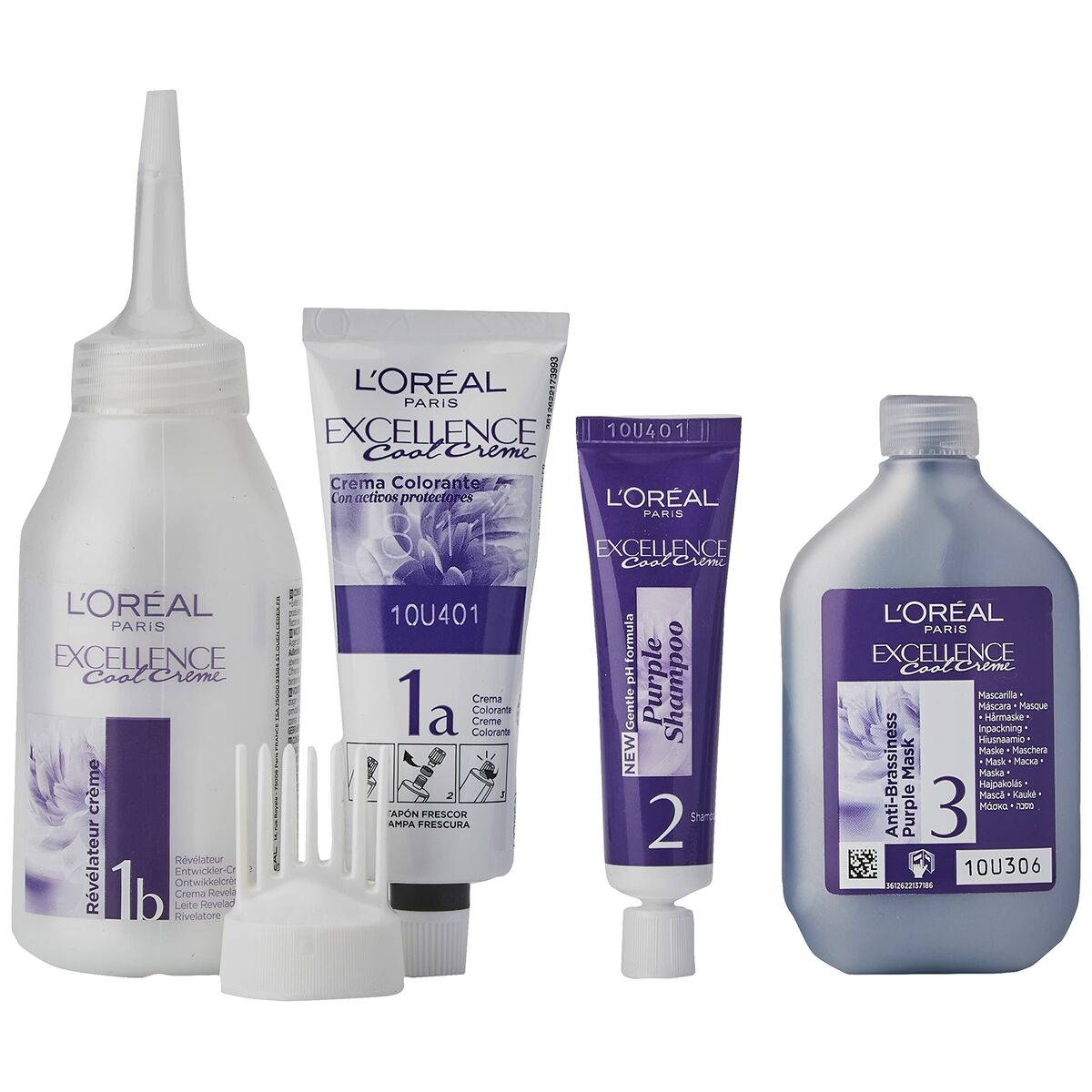 Tintura Permanente in Crema L'Oreal Make Up Excellence 8,11 Biondo Chiaro Cenere 192 ml 3 S05101840_1