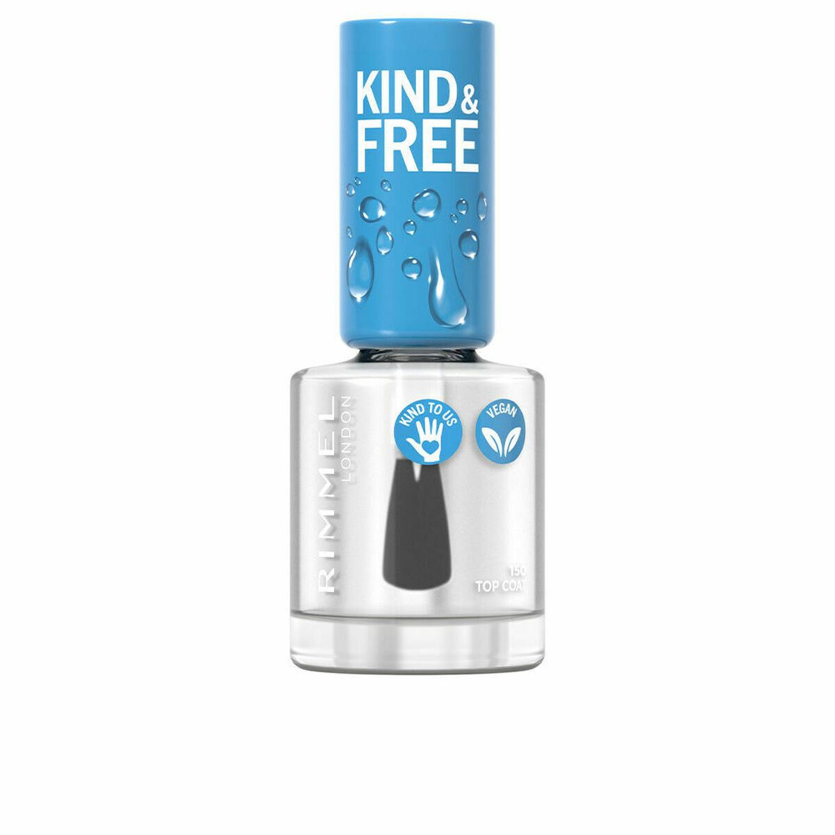 Fissatore di Smalto per Unghie Rimmel London Kind Free Superiore Nº 150 8 ml 2 S0598843_0