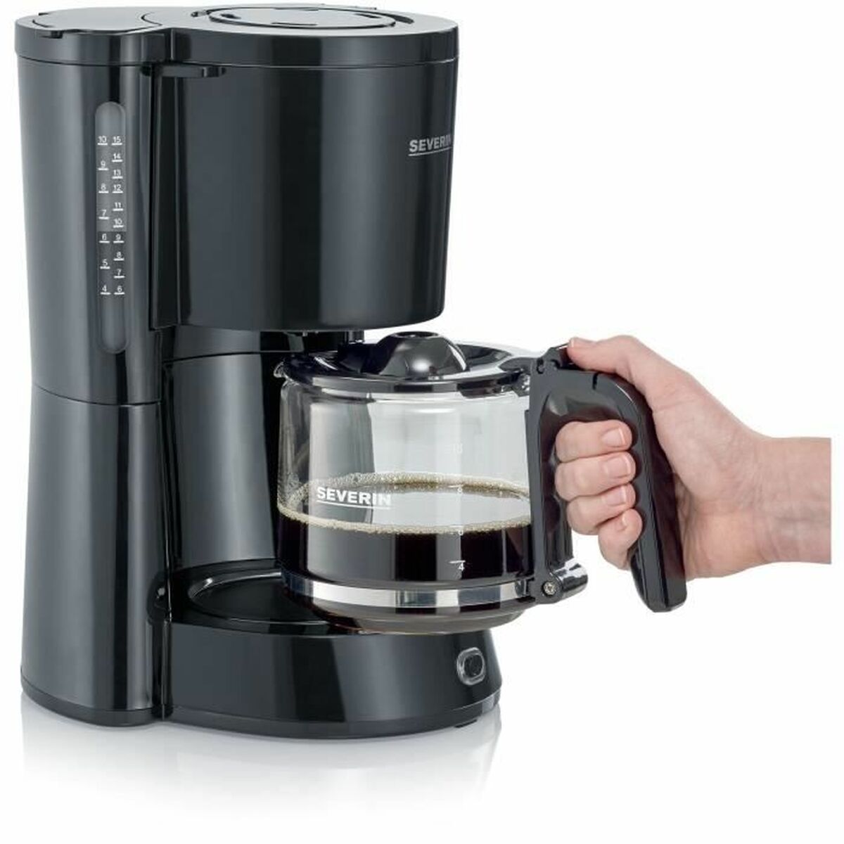 Caffettiera Severin Nero 1000 W 2 S7185940_0