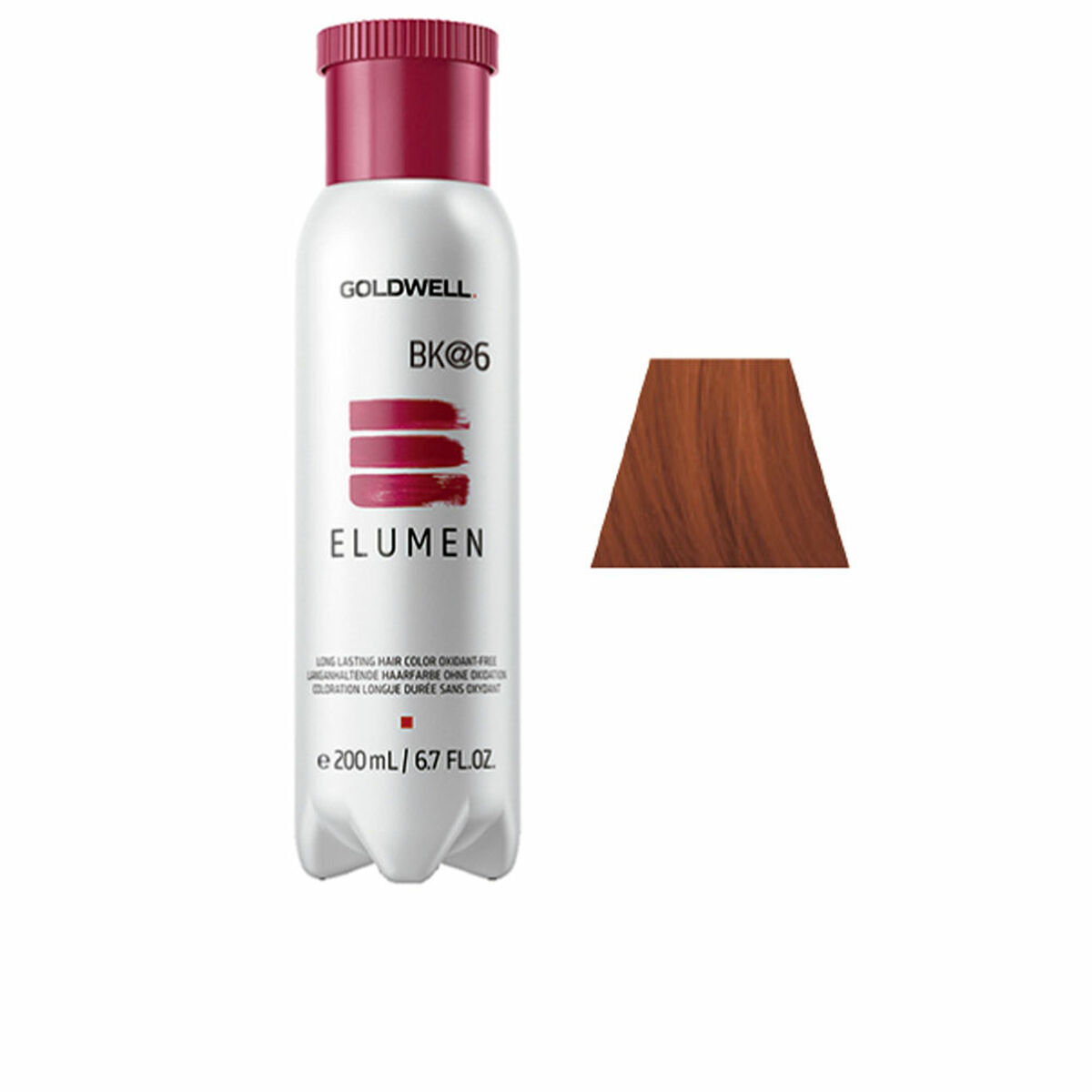 Tintura Permanente Goldwell ELUMEN CARE Rosso BK@6 200 ml 2 S05126389_0