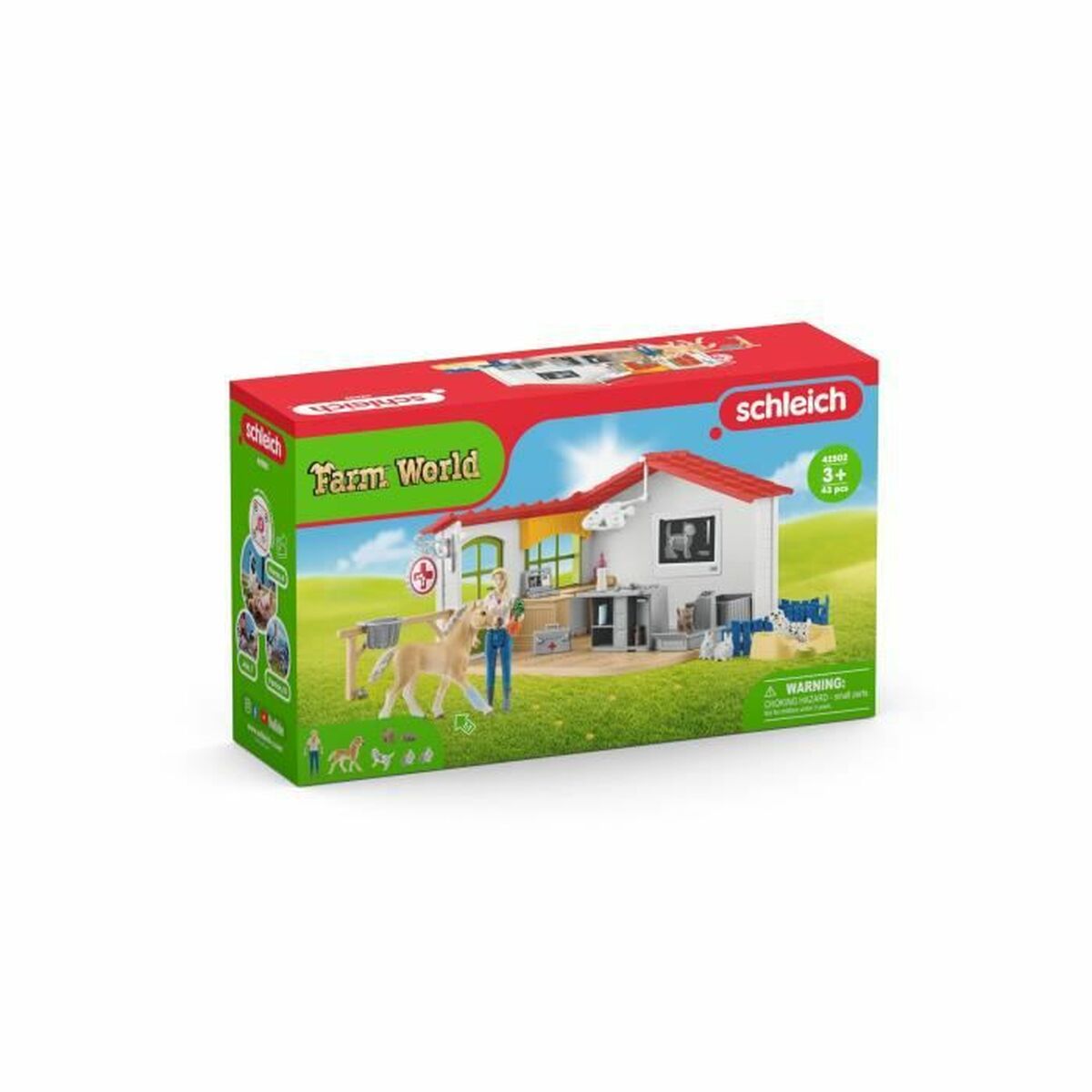 Playset Schleich Veterinarian practice with pets 3 S7185528_1