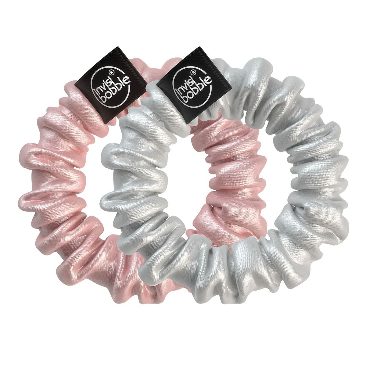Elastici per Capelli Invisibobble Invisibobble Sprunchie Slim bella chrome Spirale 2 Unità 5 S05106835_3
