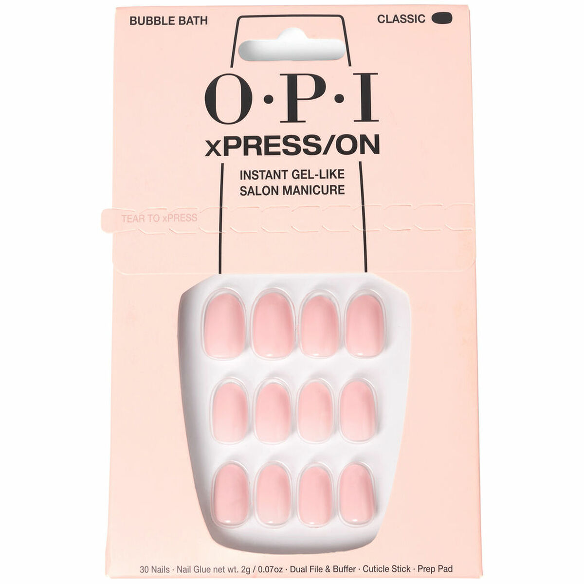 Unghie Finte Opi #Bubble Bath Bubble Bath 30 Pezzi 2 S05121931_0