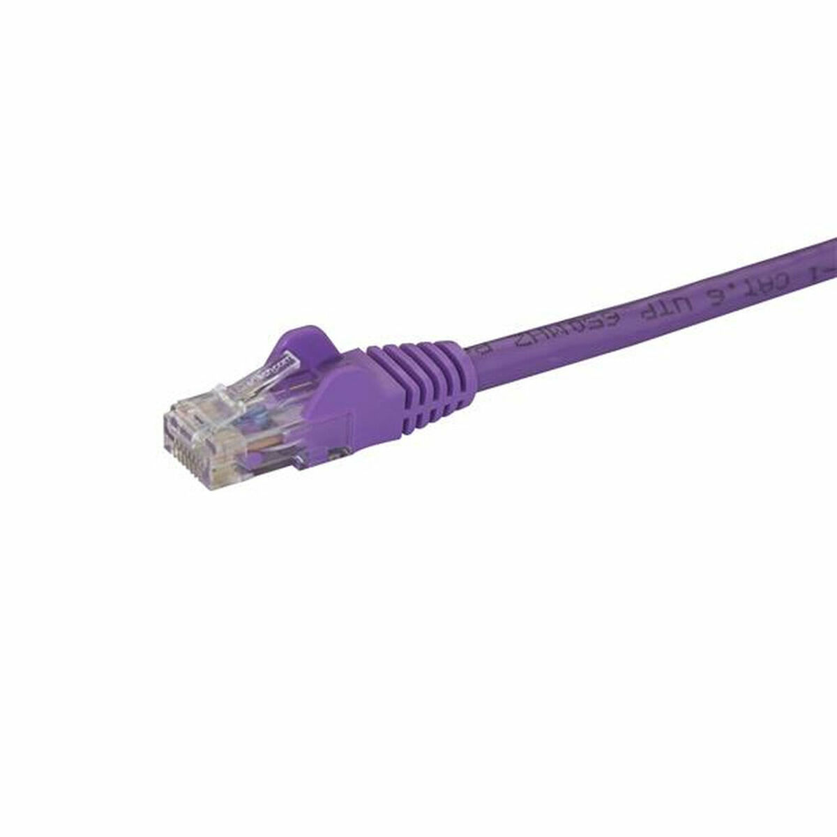 Cavo di Rete Rigido UTP Categoria 6 Startech N6PATC10MPL 10 m Viola Porpora 4 S7751891_2