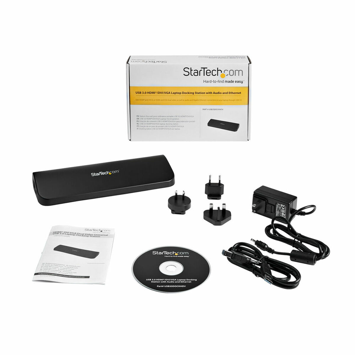 Hub USB Startech USB3SDOCKHDV 3 S7769388_1