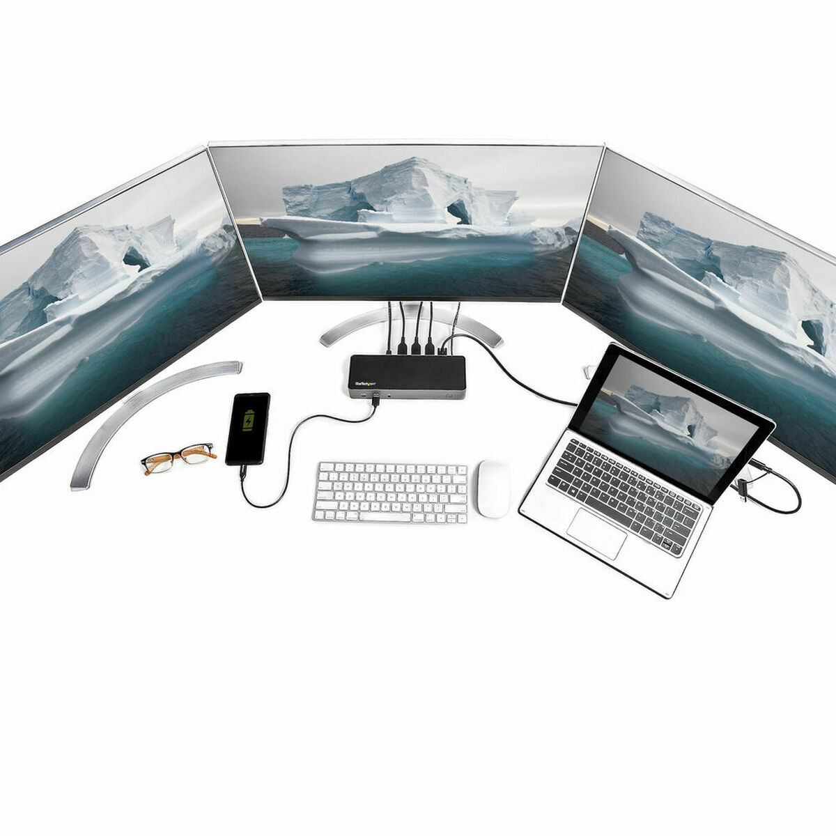 Dockstation Startech DK31C3HDPDUE Nero 4 S7737957_2