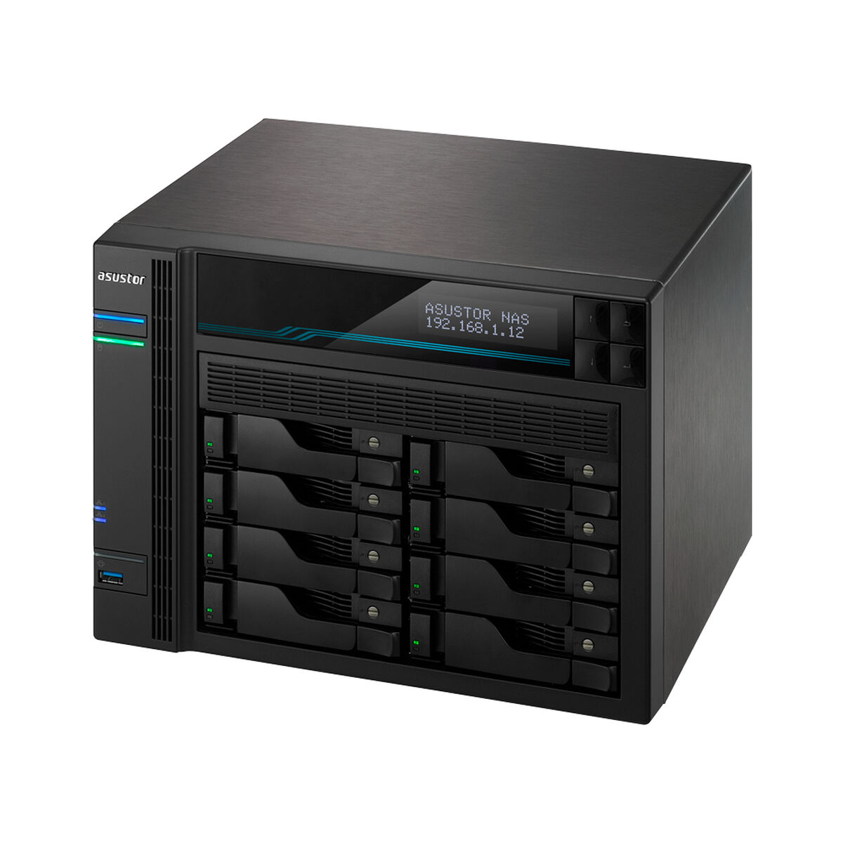 Memorizzazione in Rete NAS Asustor Lockerstor 10 AS6510T Nero Intel Atom C3538 5 S5624027_3