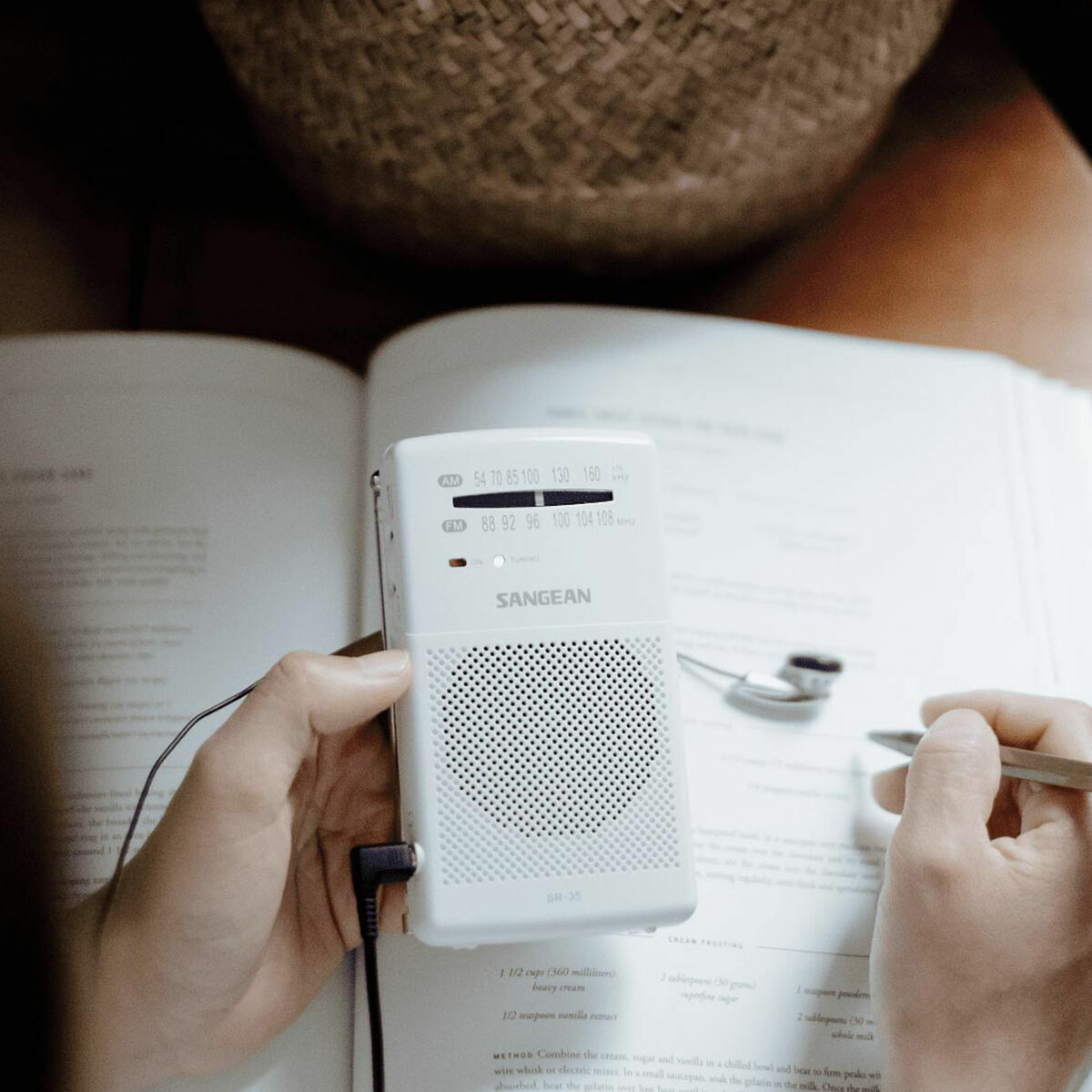 Radio Sangean SR35W BLANCO Bianco 6 S6504912_4