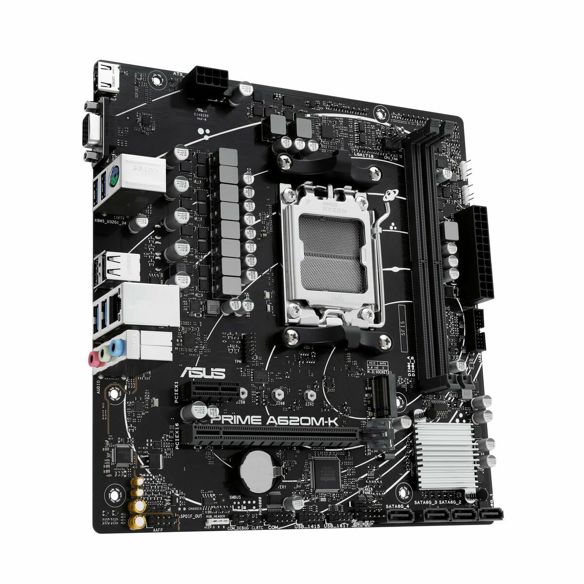 Scheda Madre Asus A620M-K AMD A620 AMD AM5 25 S5624386_23