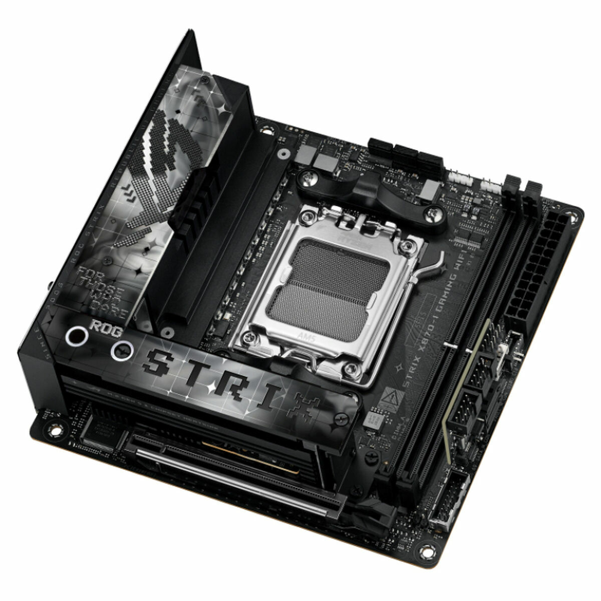 Scheda Madre Asus ROG STRIX X870-I GAMING WIFI AMD AMD X870 AMD AM5 7 S5630283_5