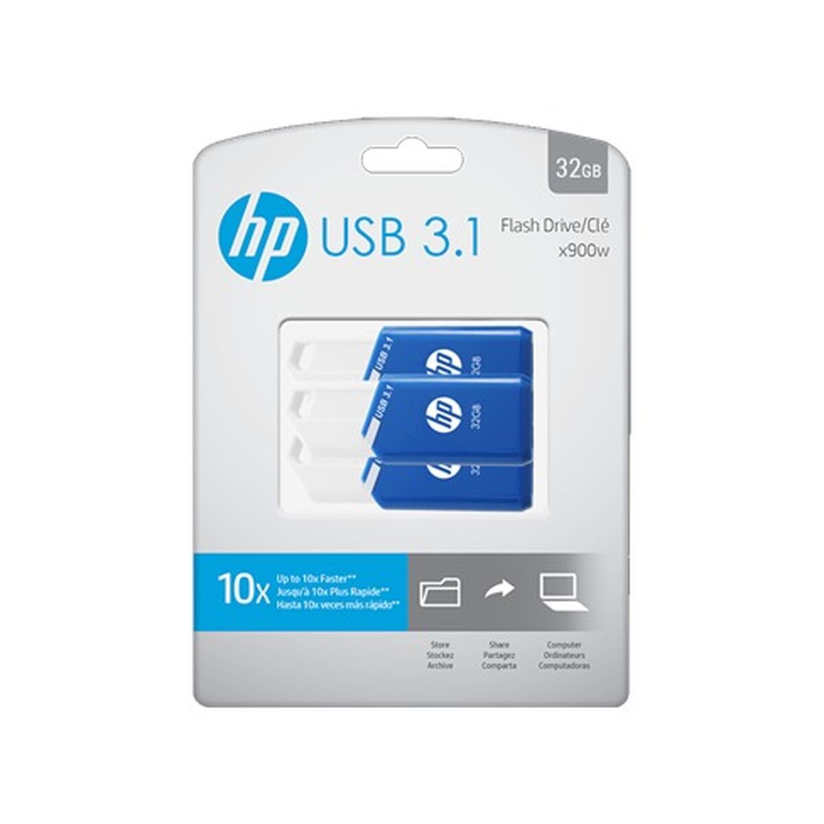 Memoria USB HP 32 GB 2 S0440718_0